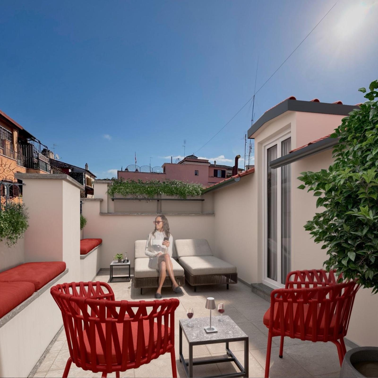 The Steps At Eitch Belsiana Hotel Roma Exterior foto