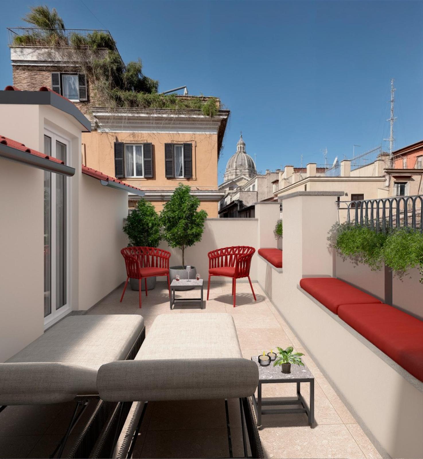 The Steps At Eitch Belsiana Hotel Roma Exterior foto